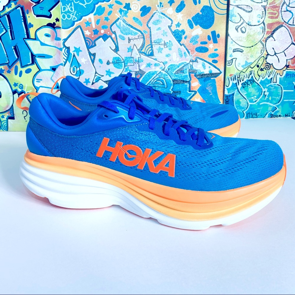 Hoka Bondi 8 Coastal Sky/Orange 1123202